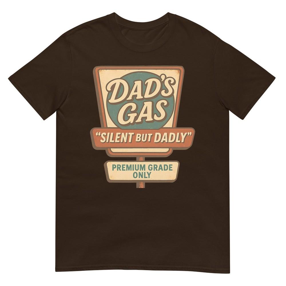 Silent But Dadly Funny Fathers Day Fart Dad Farting Vintage TShirt