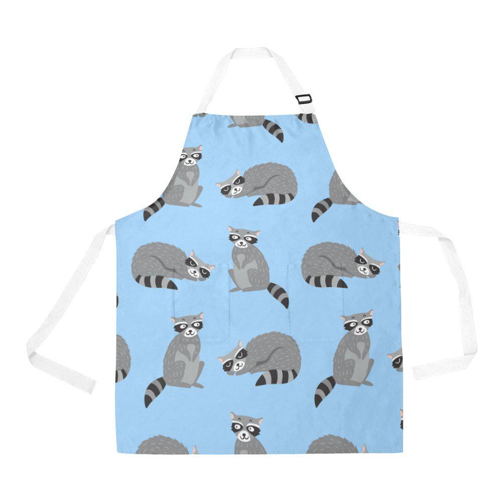 Buy Aprons Cute Funny Raccoons Apron Women Men Aprons With Two Pockets