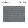 1Pcs Wave Draining Pad Silicone Drying Mat New Non-slip Dish Holder Table Mat Kitchen Placemat Foldable Heat Insulation Pad