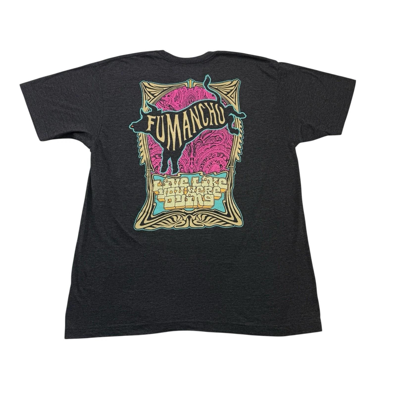 

Tim McGraw Shirt Adult XL Gray Fumanchu Live Like You Were Dying Country Music S