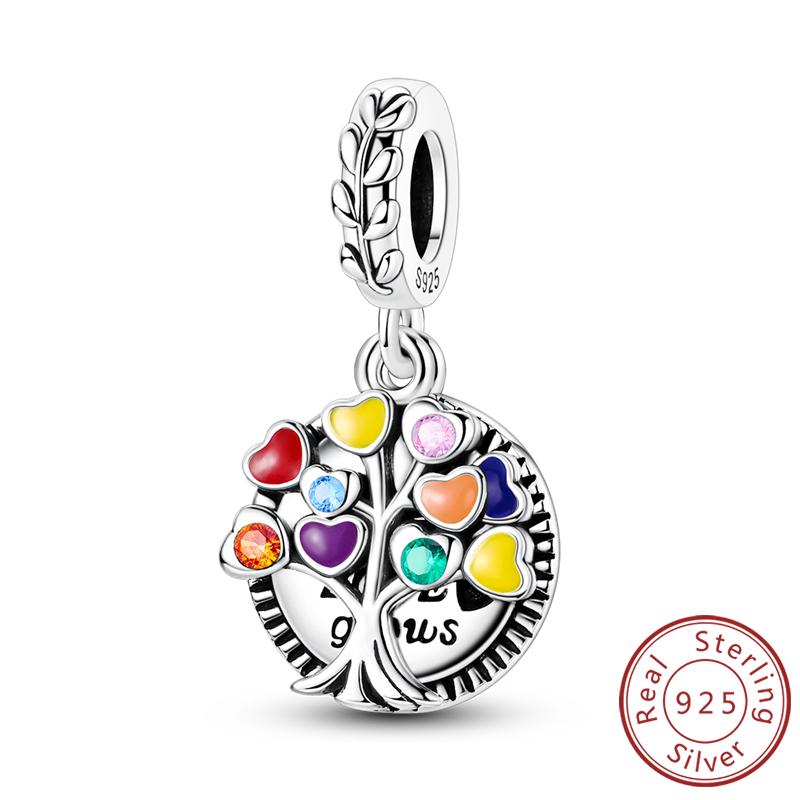 Original Charms Beads Pendants Copper Crown Strawberry Perfume Gold Bow Charm Fit Bracelet Necklace Women Jewelry