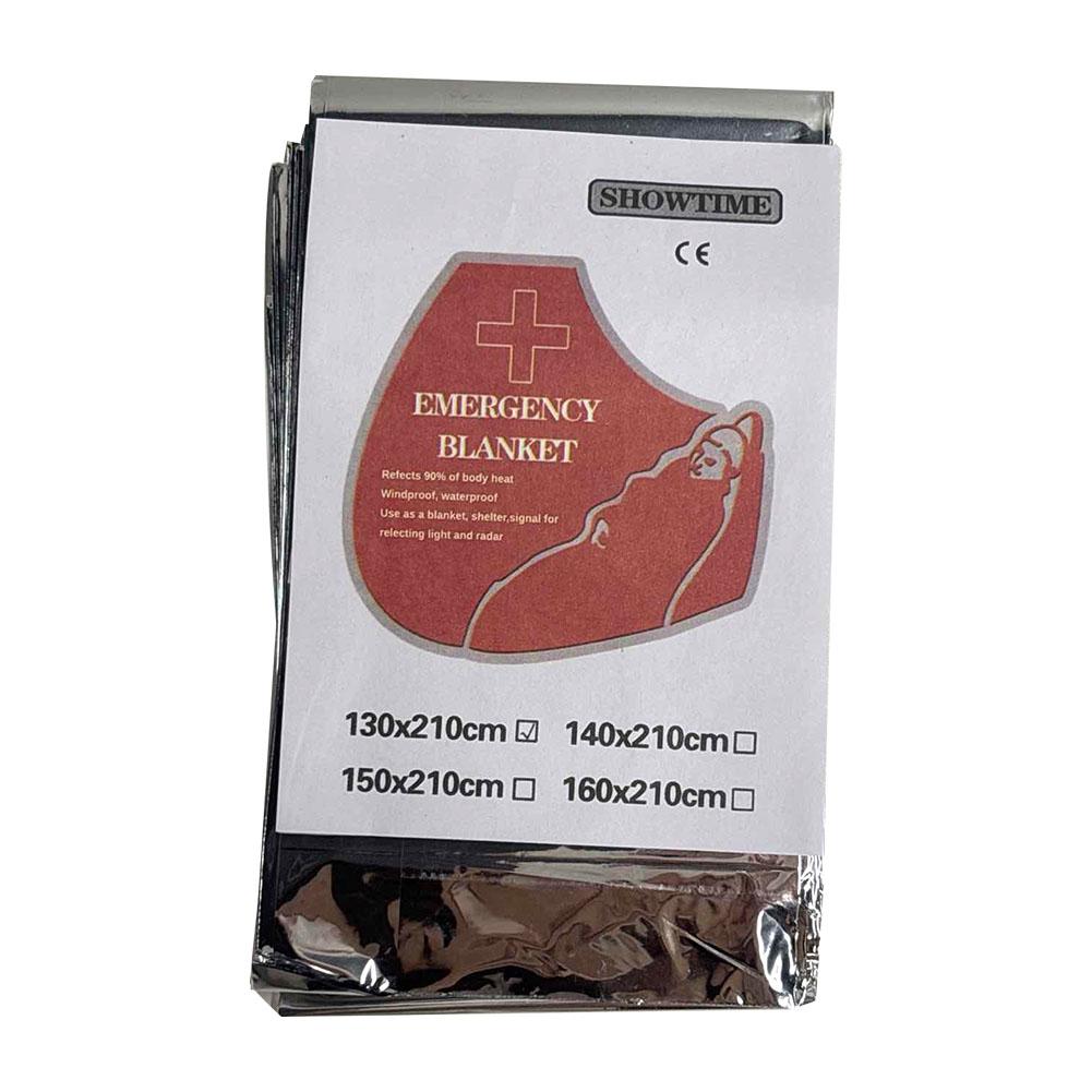 5-30pcs Outdoor Emergency Survival Blanket First Aid Rescue Kit Waterproof Waterproof Foil Thermal Camping Blanket Hot серебряный