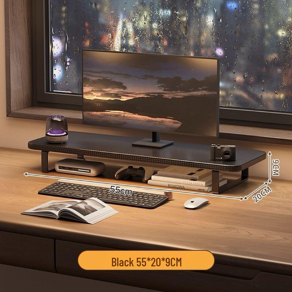 Desktop Monitor Riser and Organizer Stand for Office & Gaming