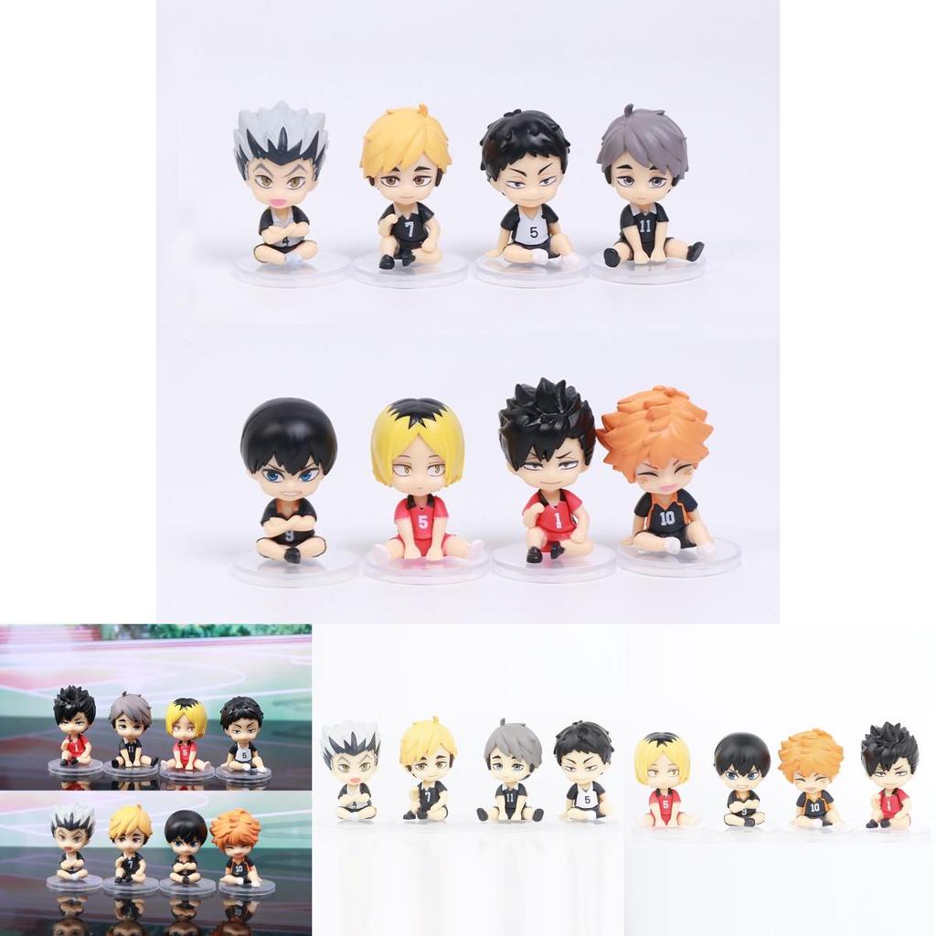 Unique Sitting Volleyball Boy Toy Figures From Haikyuu Featuring Taketora Kageyama For Enthusiasts