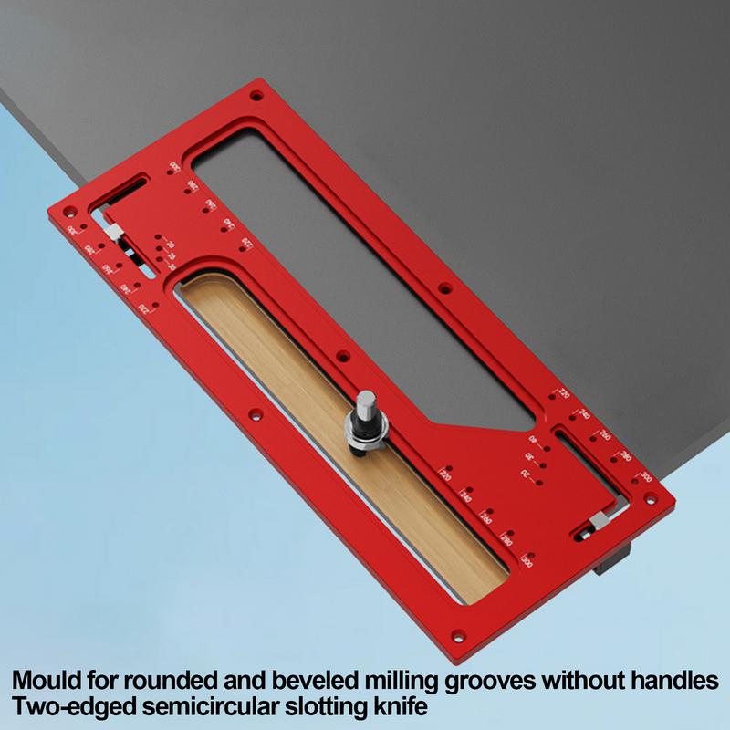Cabinet Hardware Template Aluminum Alloy Cabinet Door Hole Locator Template Tool Edge Banding Tools Metal Mounting Mold For