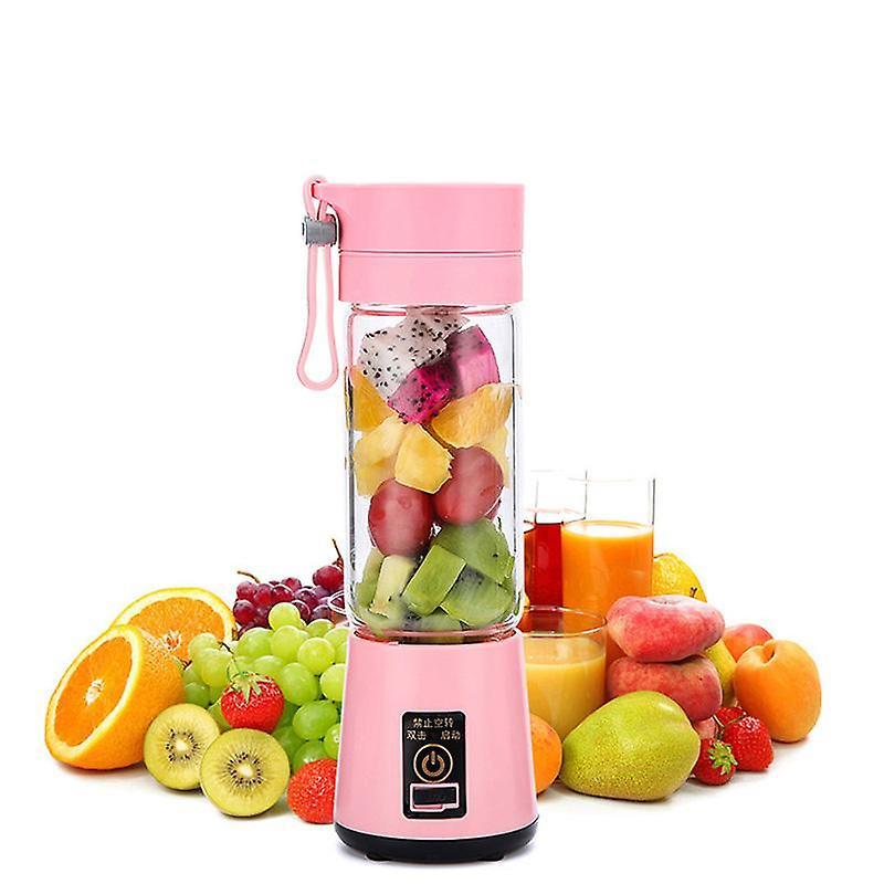 Portable Size USB Electric Electric Juicer Hand Smoothie Mixer Battery Mixing Mixer Mini Portable Juice Water Cup (Purple)