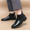 Men's Retro Chelsea Boots - Polished, Fashionable, Large Size Ankle Boots