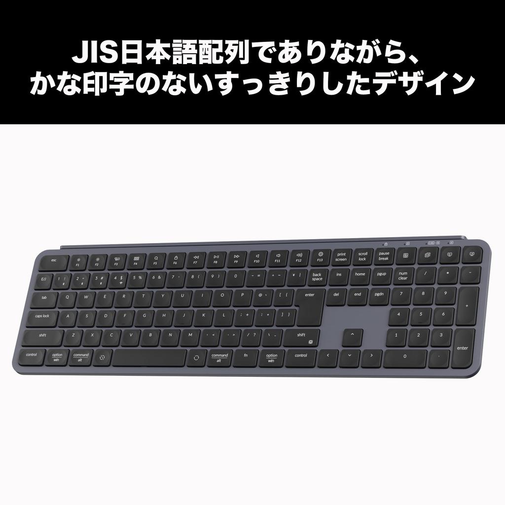 Keychron B6 Pro Ultra-Slim Wireless Keyboard, Full-Size, with Numeric Keypad, ZMK Customization, Scissor Switches, 2.4 GHzBluetooth 5.2Wired