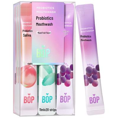 Pop Research Probiotic Travel Mouthwash Strips