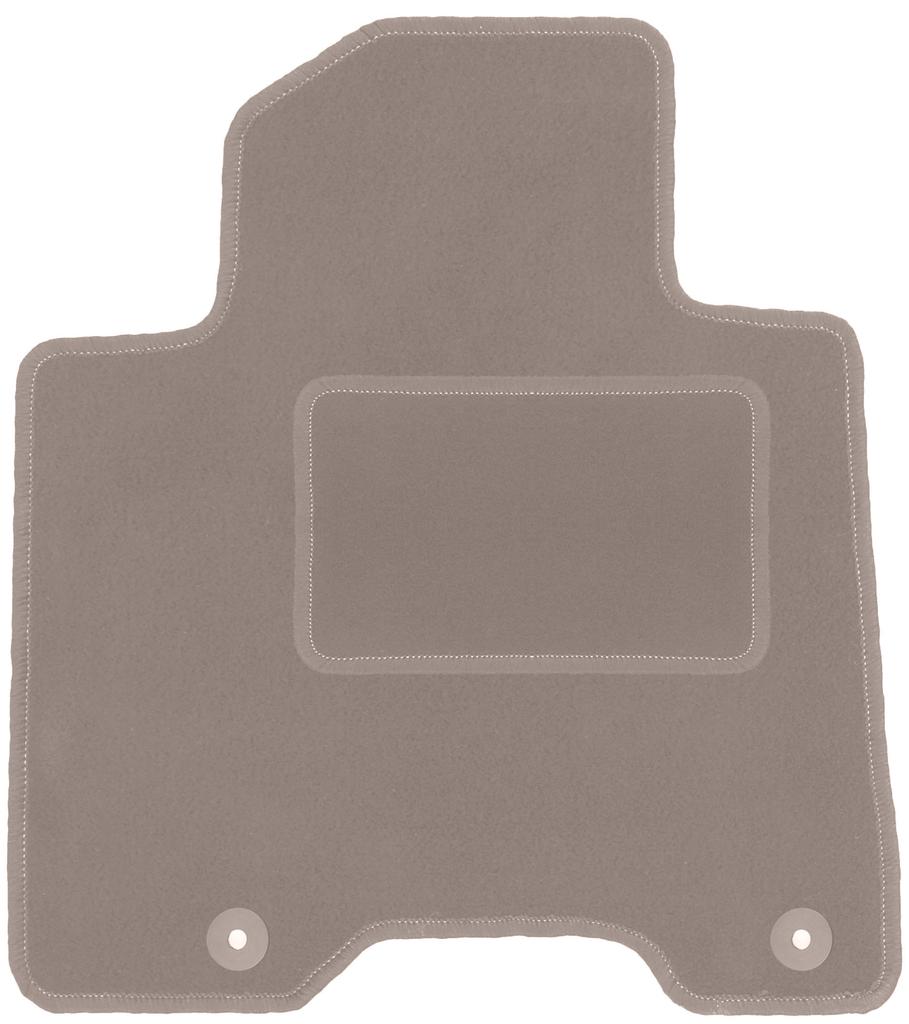 Beige driver's mat for: Kia Sportage IV SUV (2015-)
