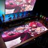 E-sports Gamer Keyboard Desk Rug Large Laptop Keyboard Mat Hololive Kawaii Girl Irys Anime Mousepad Non-slip Rubber Base Mauspad