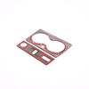 ABS Carbon Fiber/Black For BMW X1 U11 2026+ Car Center Control Water Cup Holder Scratch Resistant Panel Sticker Car Accessories