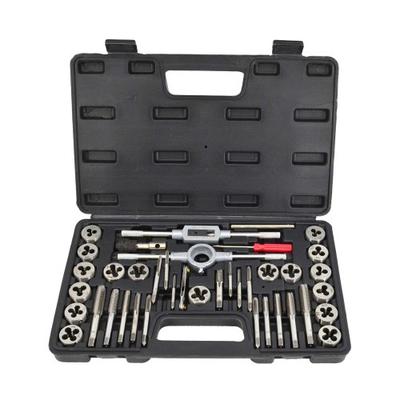 AW Tools Stahlgewindeschneider- und Gewindebohrsatz (40 Stück)