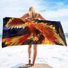 Phoenix Beach Towel Microfiber Quick Dry Sand Free Towel Travel Beach Towels Lightweight Beach Towel Pool Swimming Gym Travel