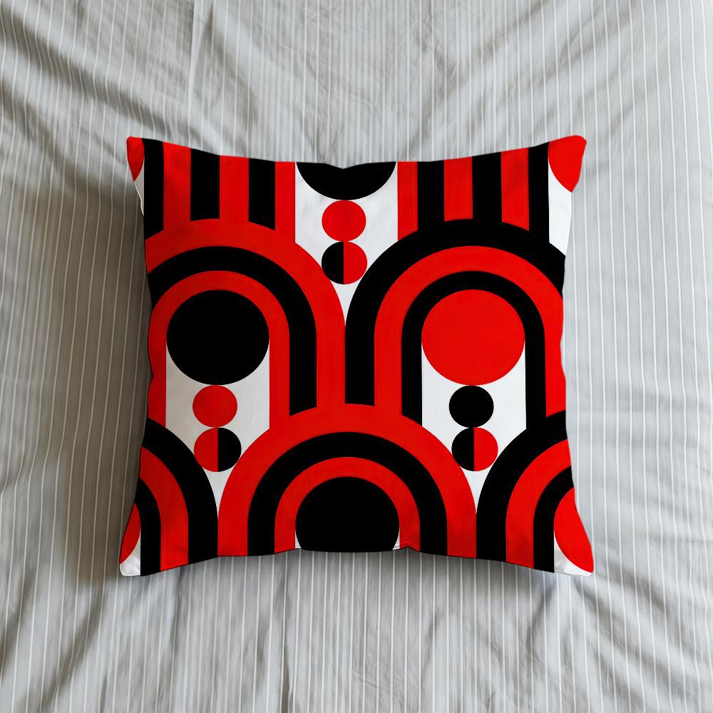 Art Cushion Cover Soft Case For Bauhaus Sofa Living Room Home Comfortable Office Decor Protective Pillow Geometric Covers