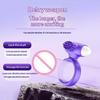 Vibrating Cock Ring Lasting Time Penis Ring Vibrator Sex Toys For Man Delay Ejaculation Clitoris Stimulation Couples Toy