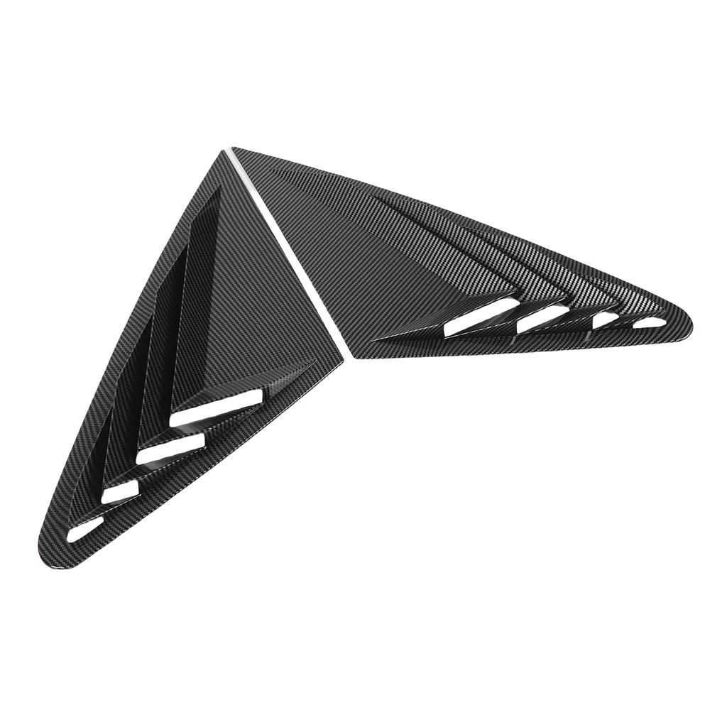 2Pcs Rear Side Window Louver Cover Left Right Rear Window   Vent Scoop Shutter Cover Blind Replacement for FY   2018-2024