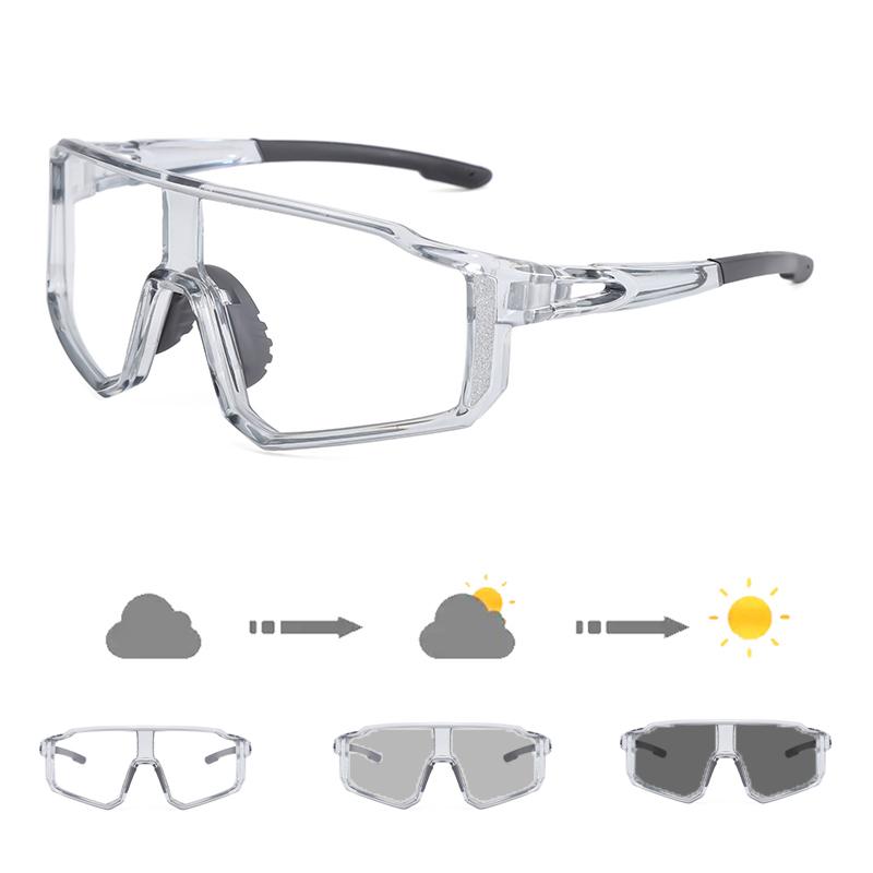 

Cycling Glasses Photochromic Sunglasses Men Women Mountain Bike Road Eyewear New Bicycle Riding Outdoor Sports Hiking Goggles