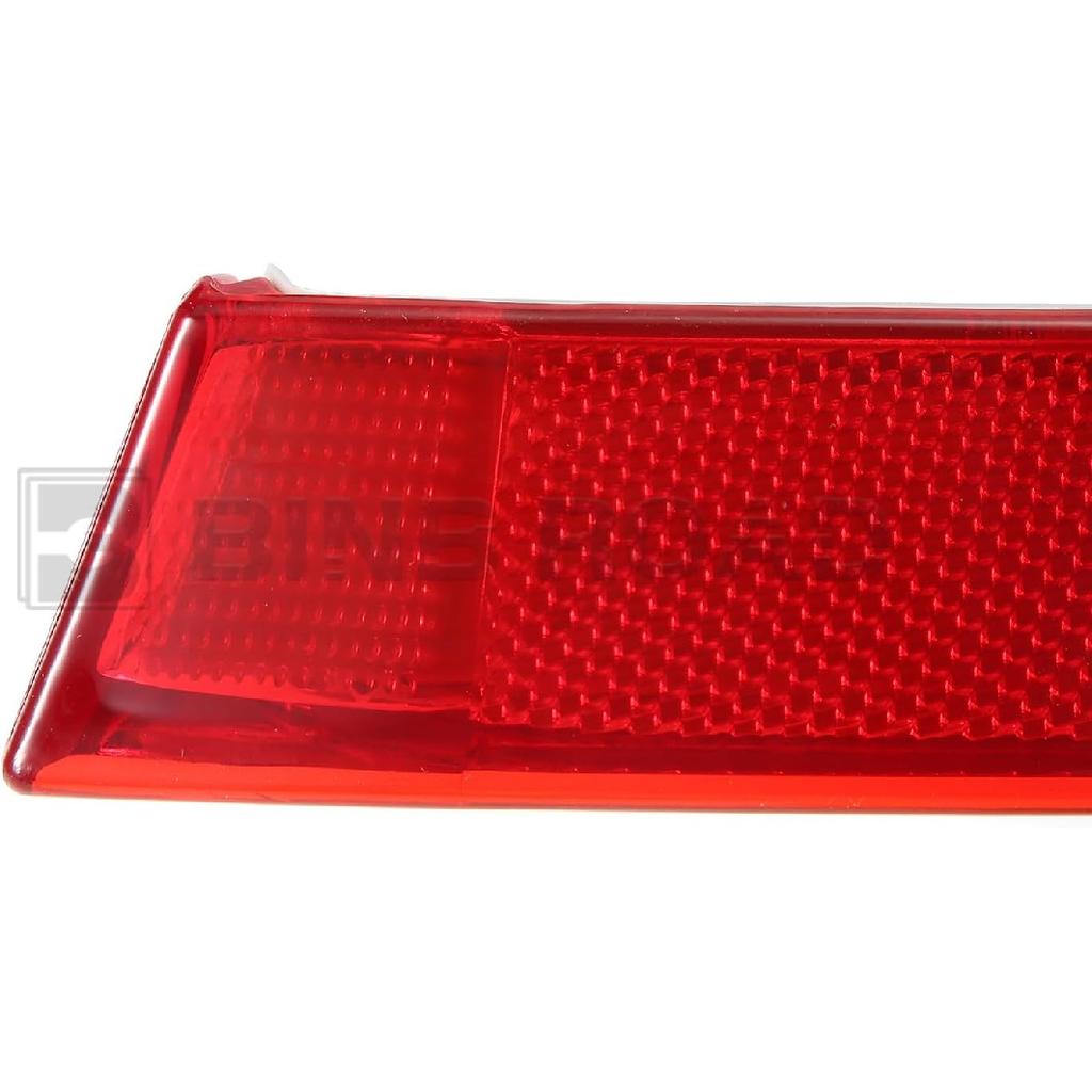 63147240998 Rear Right Bumper Reflector Passenger Side Red Trim 63217158950 Compatible with BMW X5 E70 2009-2013