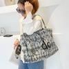 Yoga Bag, Celebrity Style, Large-capacity Canvas Bag, Handbag for Commuting and Shopping, Sports and Fitness Tote Bag