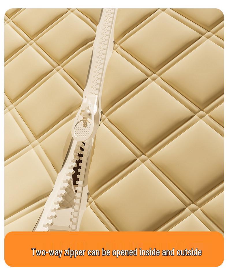 Thickened Winter Mosquito Net Tent: Light-Blocking, Drop-Proof, Full Coverage Yurt Canopy for Indoor Bed