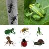 Handmade Realistic Animal Statue Clay Ornament for Decorative Lawn Garden Plant Pot Hanger Wall Decor