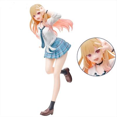 My Dress Up Darling MARIN KITAKAWA Schuluniform Anime Figur Spielzeug 18cm PVC Modell Sammler Geburtstagsgeschenk