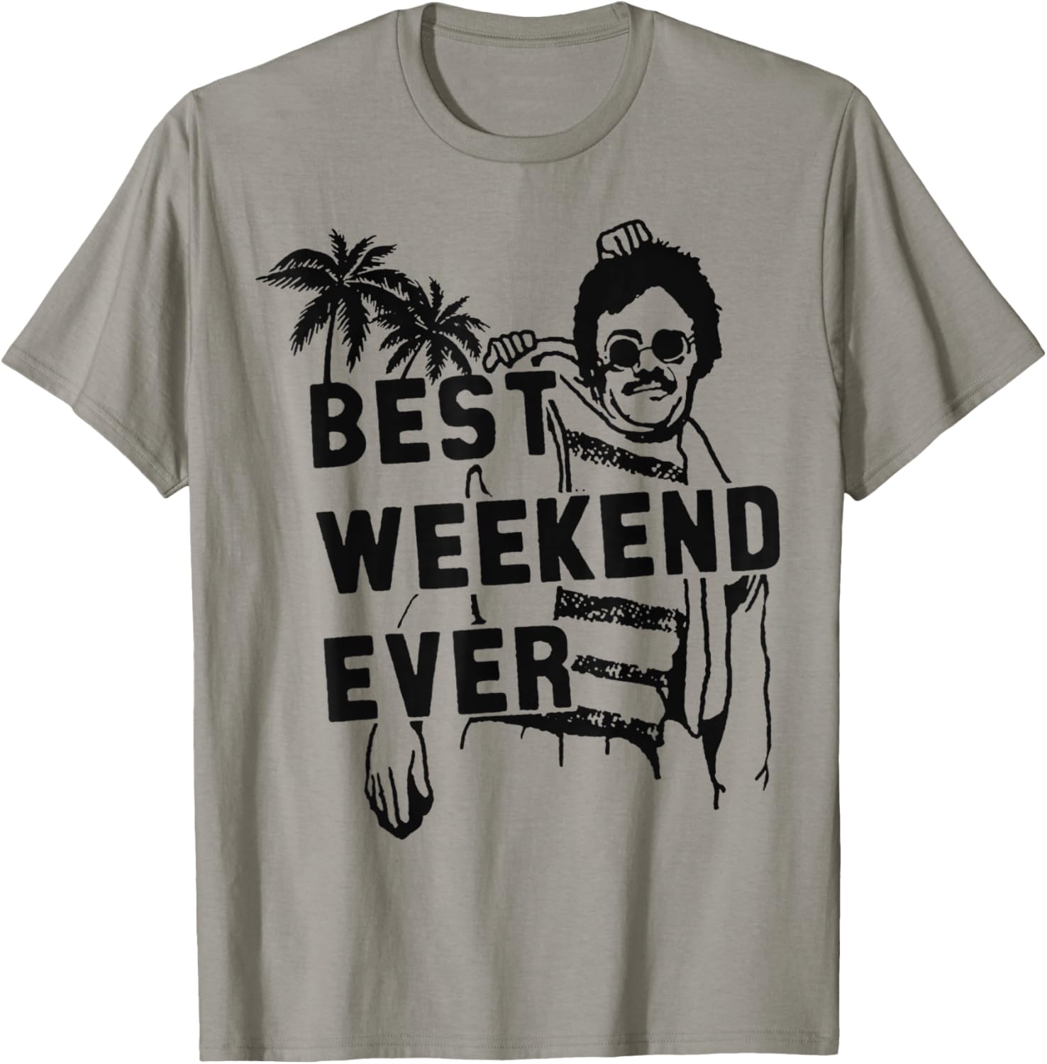 Best Weekend Ever Cool Movie Quote Vintage Retro Funny 80S T-Shirt S разноцветный