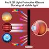 Red LED Light Protective Glasses Eyes Protection for Tanning Goggles UV Blocking IPL Laser Safety Glasses