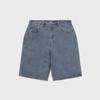 Disisneverthat Gd Overlap Lightning Denim Short Washed Blue