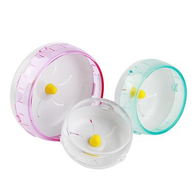 Giocattolo Disco da Corsa per Criceto 3 Misure Silenzioso Piccolo Animale Domestico Ruota Rotatoria per Jogging Piccoli Animali Domestici Giocattoli Ruota Sportiva Accessori Gabbia per Criceto