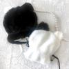 Fluffy Cat Poncho, White, for 10cm Plush Toy [Item]