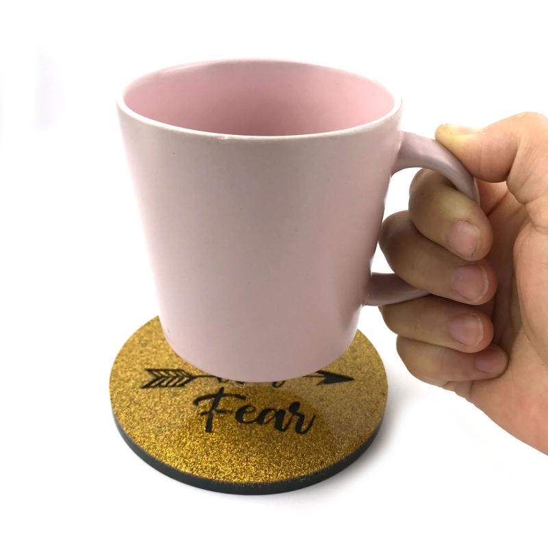 Resin Coaster Molds Round Storage Tray Mould Silicone Agate Coaster Molds Creative Faith Molds for Making DIY Craft