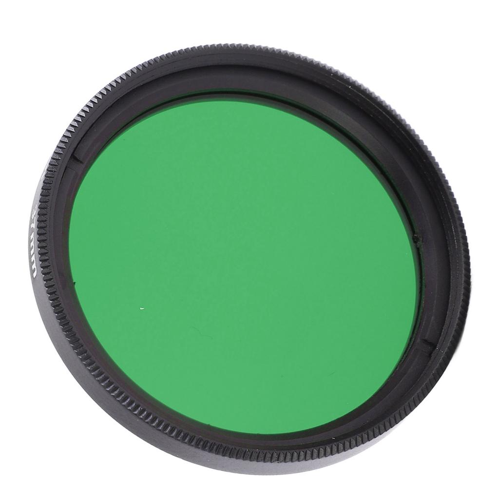 37mm Full Color Lens Filter Scratch Resistance Waterproof Full Color Filter Kit for SLR CameraGreen
