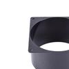 Air Vent Duct lange Straight Flange Connector Ventilation Pipe Connector Black