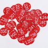 Plastic Beehive Tags 3.5CM Number Plate Beehive Mark Board Tag  Bee Hive Mating Box Mark