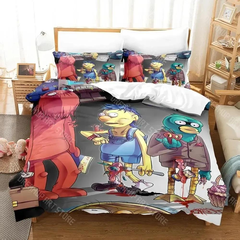 3d Print Anime Don't Hug Me I'm Scared Bedding Set Single Twin Full Queen King Size Bed Set Adult Kid Bedroom Duvet Cover Sets