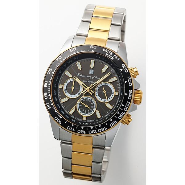 Salvatore Marra SM24108 Unisex Quartz Wrist Watch SM24108-SSBKGD SM24108-BKBK Gift Casual Business Sports Student