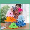 Ultra-soft Double-sided Octopus Plush Toy With Realistic Expressions For Endless Fun