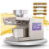 Stainless Steel Automatic Oil Press Machine for Home and Commercial Use, Cold/Hot, Smart Double Press for Peanuts.