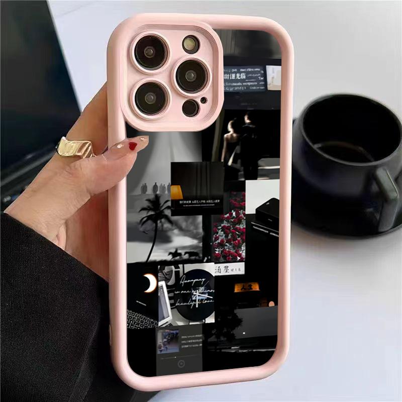 Case For iPhone 16 Cases iPhone 15 Pro Max Case Life Travel Silicone Case For iPhone 14 13 12 11 XS X XR 7 8 Plus SE 2022 Cover