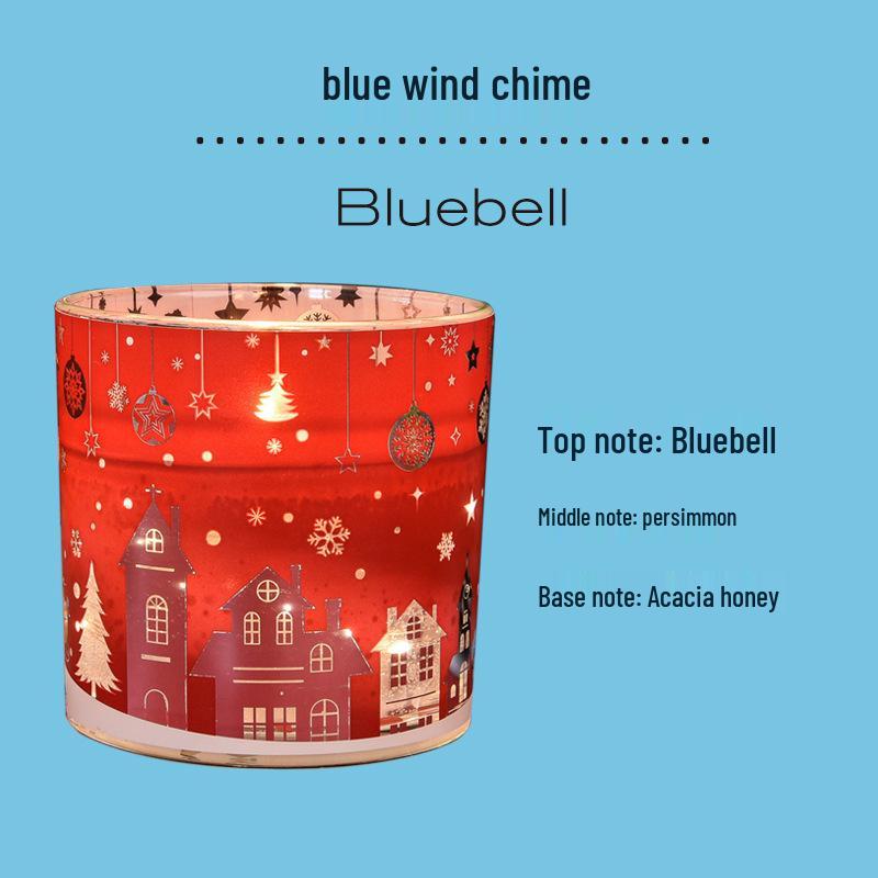 Customizable Light-Sensing Christmas Aroma Candle - Handmade Souvenir Atmosphere Candle