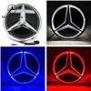 Car Sticker Benz Hot 2026 For Benz Car Front Grill Logo Light Mirror Face LED Badge Emblem Luminous Decorative Light For Mercede