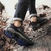 Hiking Shoes Men's Cross-border Autumn and Winter Outdoor Hiking Shoes Rock Climbing Camping Breathable Non-slip Wear-resistant Rubber Sole Casual Sh