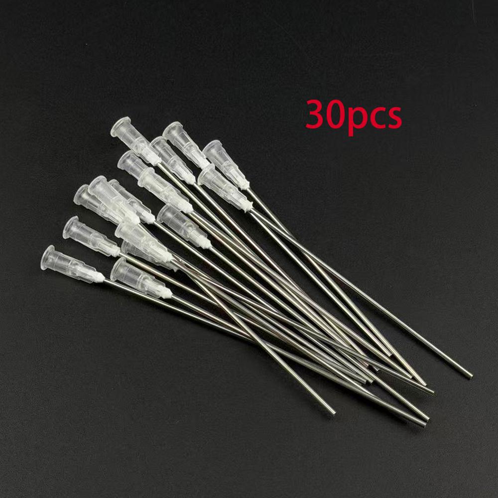 10cm Blunt Tip Dispensing Needles, Long Industrial Glue Applicator Needles for Syringe DIY Craft Liquid Dispensing