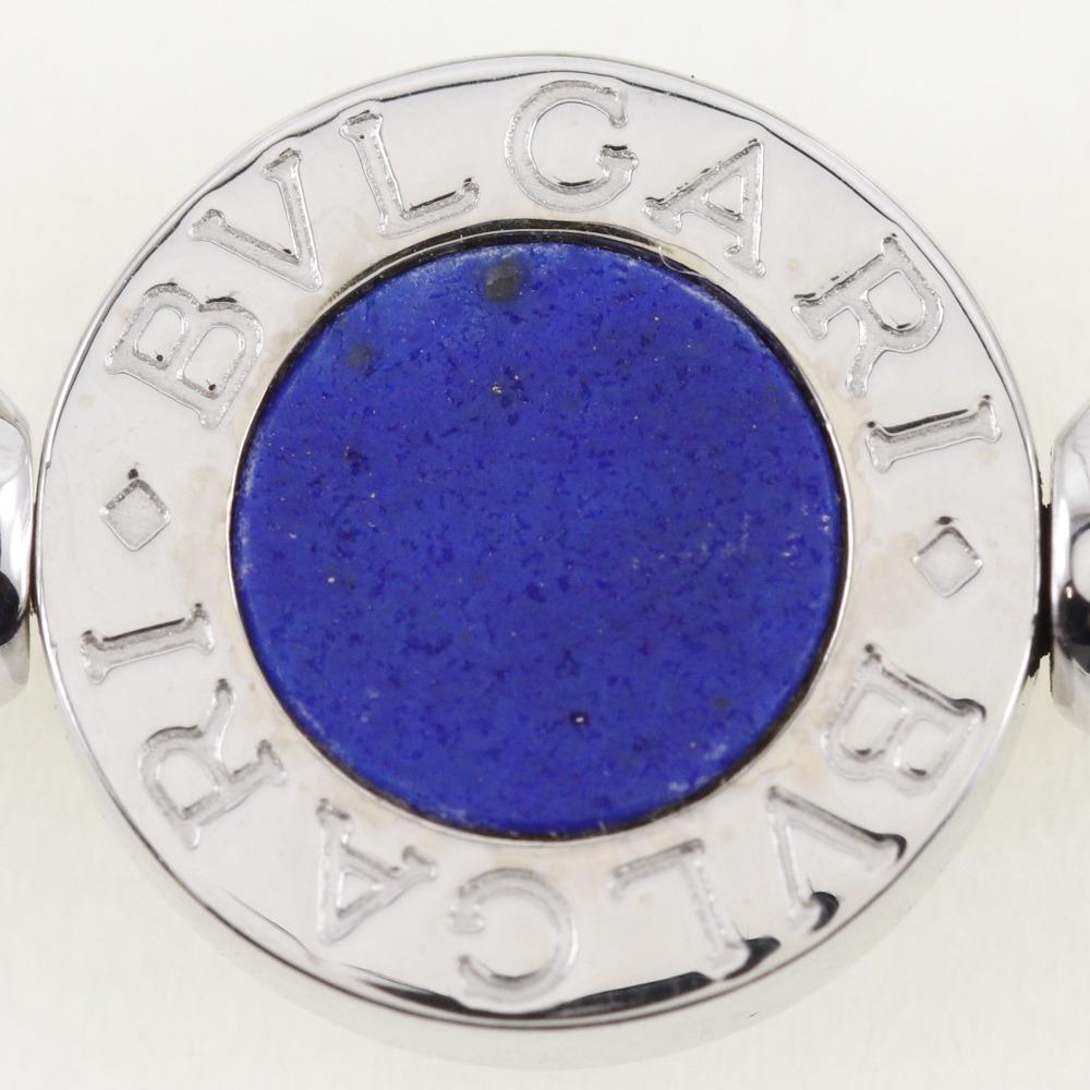 BVLGARI Lapis Ring K18 white gold/lapis lazuli #4.9(US Size) 6g Women Used