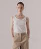 Sillen Classy Scoop Neck Sleeveless (White)