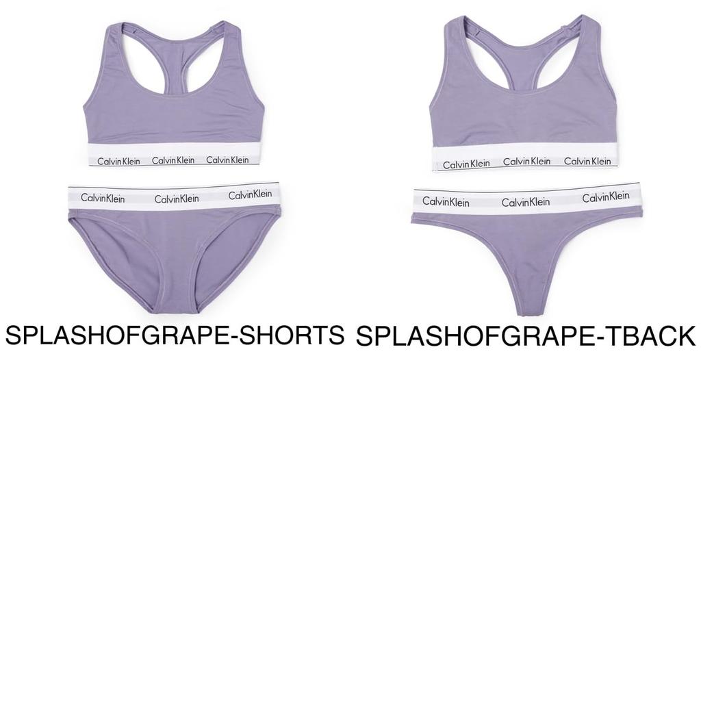 Calvin Klein Bra Panties Size MODERN COTTON (Calvin Klein) & Set, M, [Used]
