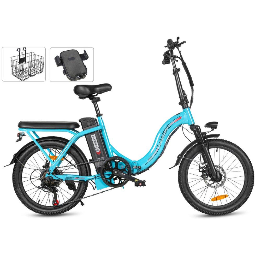 Samebike CY20 Pieaugušo elektriskais velosipēds 250W
