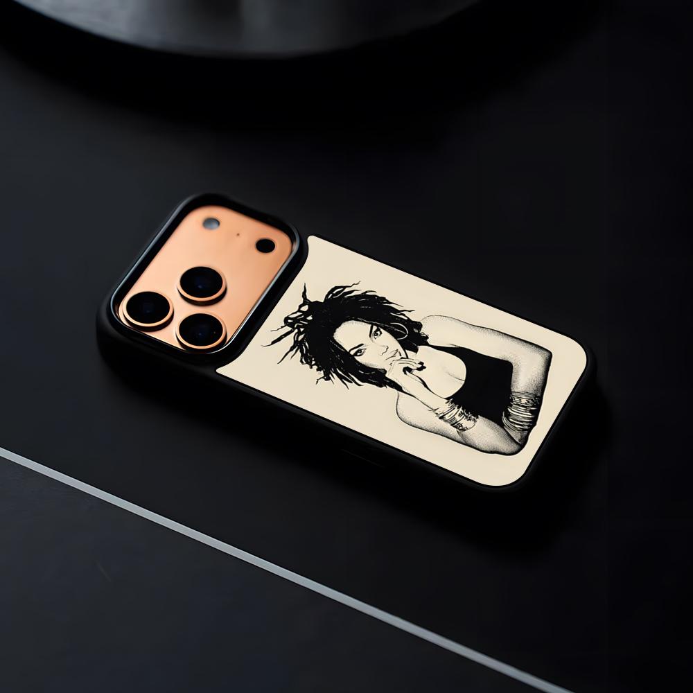 Singer Lauryn H-hill Phone Case For IPhone 17 16 15 14 13 12 Pro Max Plus Black Frame Hard Shell